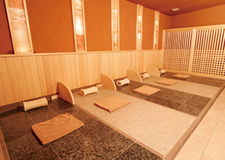 Hot rock sauna